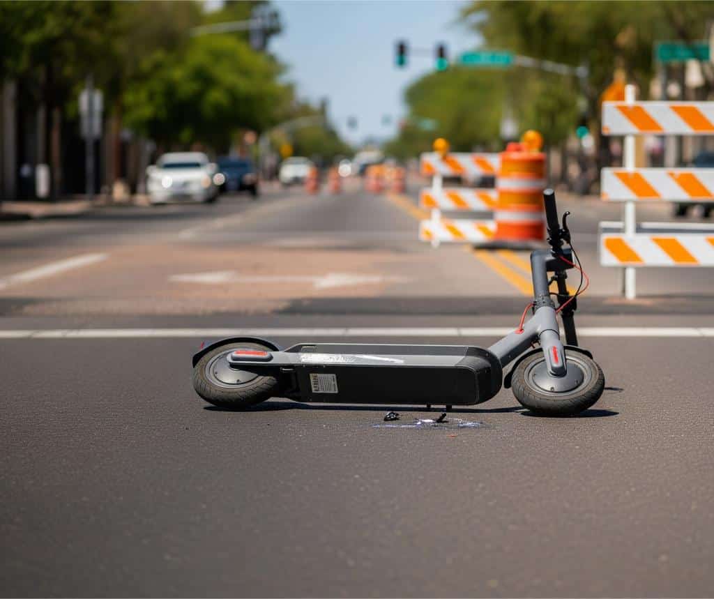 e-scooter accident hotspots in downtown phoenix